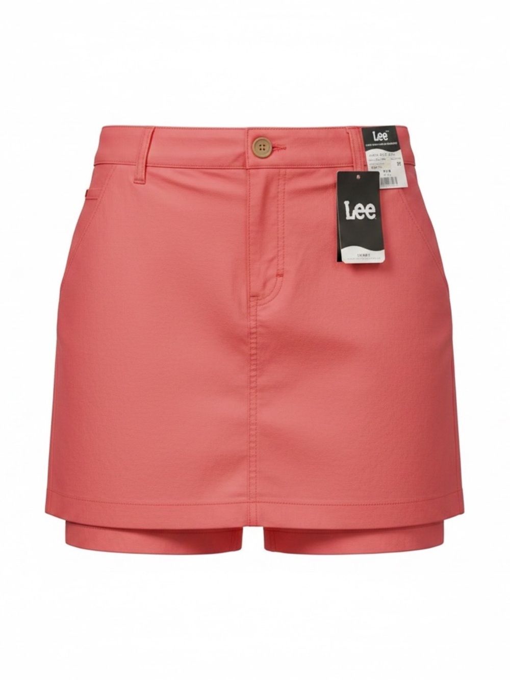 “Lee” Women’s 20Coral Pink Tailored Skort ((NWT))